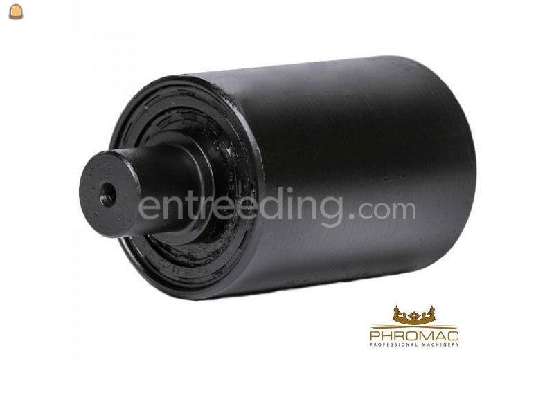 Onderdelen voor rijwerk: rubberen rupsen, sprockets, rollen,