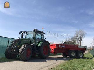 Fendt 313 + 5m3 Beco Brev... Omgeving Lisse