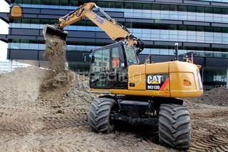Cat 313D Omgeving Lisse