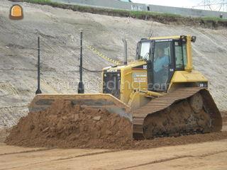 Caterpiller D6N LPG Omgeving Breda