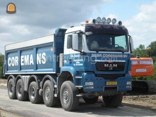 Man 10X8 Kippervrachtauto... Omgeving Breda