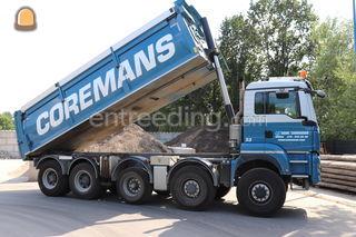 Man 10X8 Kippervrachtauto... Omgeving Breda