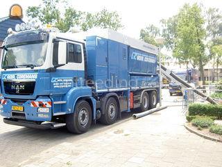 Man Graafzuigwagen 8X4 Omgeving Breda
