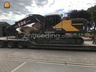 Volvo EC250D incl. 3D-GPS Omgeving Druten