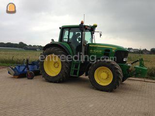 Tractor + veegmachine Omgeving Druten