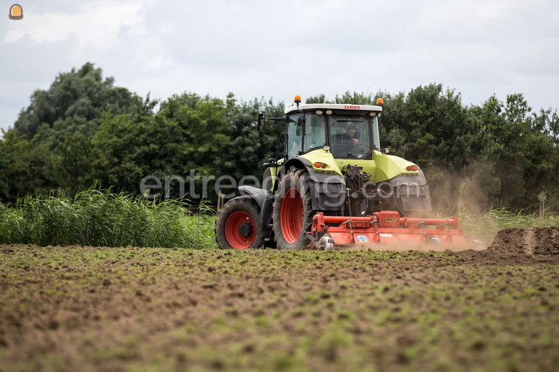 Tractor + grondfrees