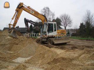 Liebherr 900 litronic Omgeving Land van Cuijk