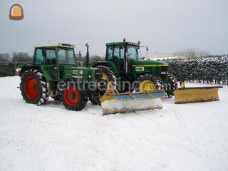 Fendt 310 + John Deere 77... Omgeving Land van Cuijk