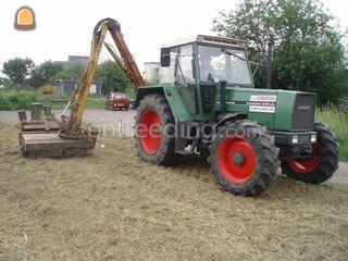 Fendt  met Hemos arm klep... Omgeving Land van Cuijk