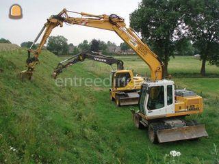 Liebherr of Volvo Omgeving Land van Cuijk