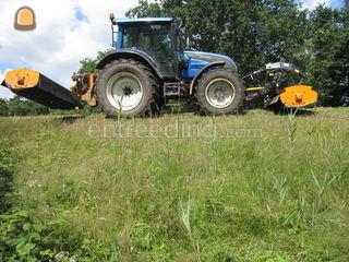 valtra front + zijklepelm... Omgeving Vianen
