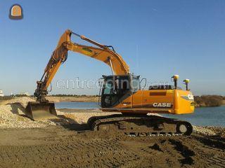 Case 240 B met GPS Omgeving Zierikzee