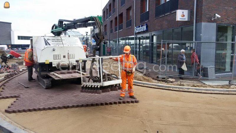 Herbestratingsmachine