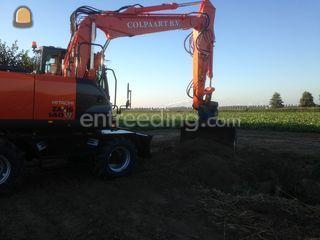 Hitachi ZX140 Omgeving Bergen op Zoom