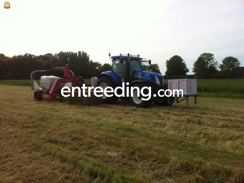 New Holland + balen wikkelaar