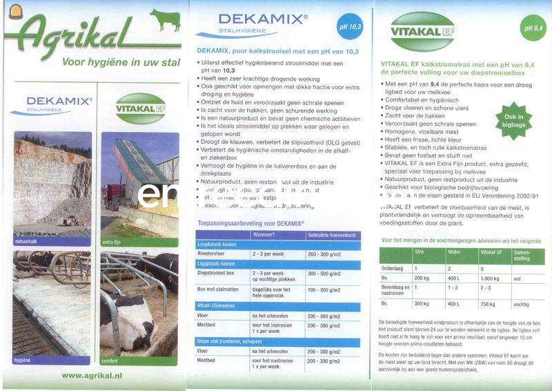 DEKAMIX en VITAKAL EF