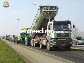 Trekker + oplegger met ge... Omgeving Antwerpen