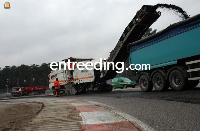 Freeswerken, frezen van wegen