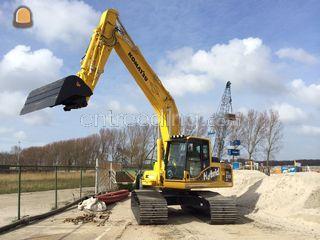 Komatsu 215-2 hybride Omgeving Weesp