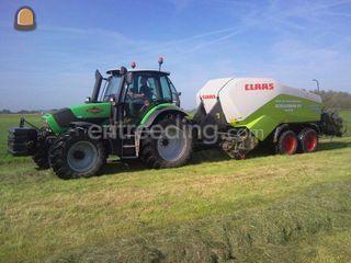 Deutz M 620 met Claas Qua... Omgeving Weesp