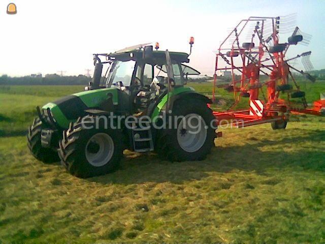 DF K100 met KUHN hark
