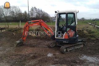 Kubota U20-3 Omgeving Weesp