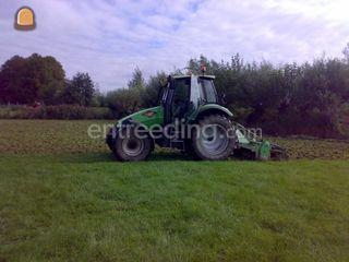 Deutz 106 met frees Omgeving Weesp
