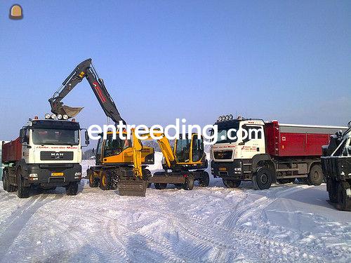 Kippervrachtauto MAN 6x6 WSG + Knijper Combiwagens 6x6