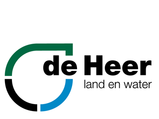 Logo De Heer land en water B.V. Polsbroek