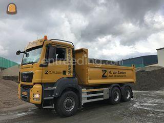 M.A.N 6x6 kipper Omgeving Goeree-Overflakkee