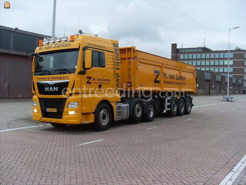 MAN 6x2 + Kippertrailer