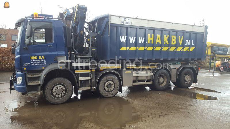 Ginaf 8*6 ws knijper/haakarm met weeginstallatie/printer