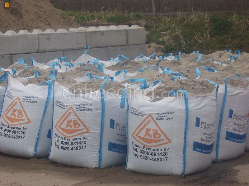 Stopzand in big bag