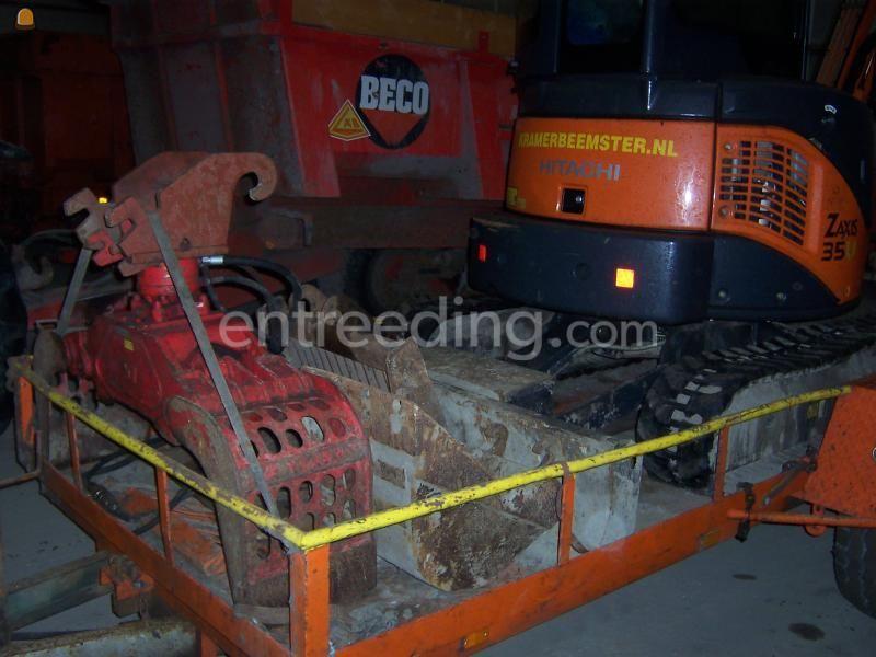 Sloop/sorteer grijper mini 