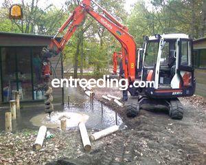 Kubota KX101 Omgeving Den Haag