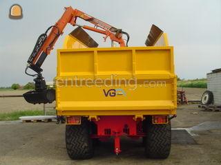 Kipwagen 8m3 met laadkraa... Omgeving Den Haag