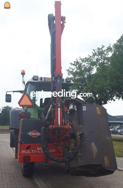 Klepelmaaier aan arm