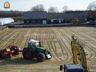 Tractor + kilverbord GPS ... Omgeving Kempen