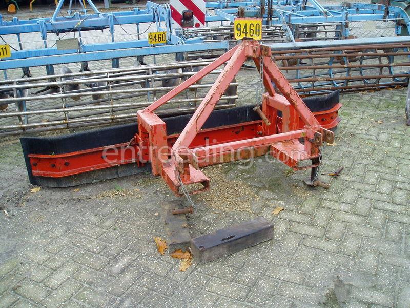 Tractor + rubber schuif