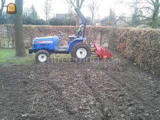 Iseki +  grondfrees 1.20m Omgeving Culemborg