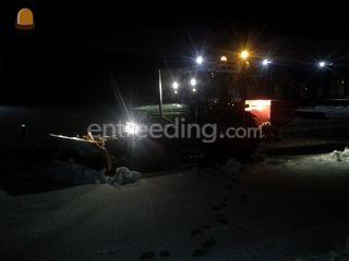 Smalspoortrekker + sneeuw... Omgeving Culemborg