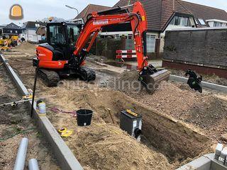 5,5 Tons Kubota KX 057-4 Omgeving Schagen