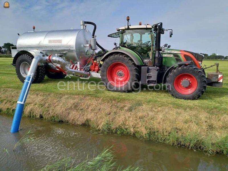 Fendt +12 m3+overdruk