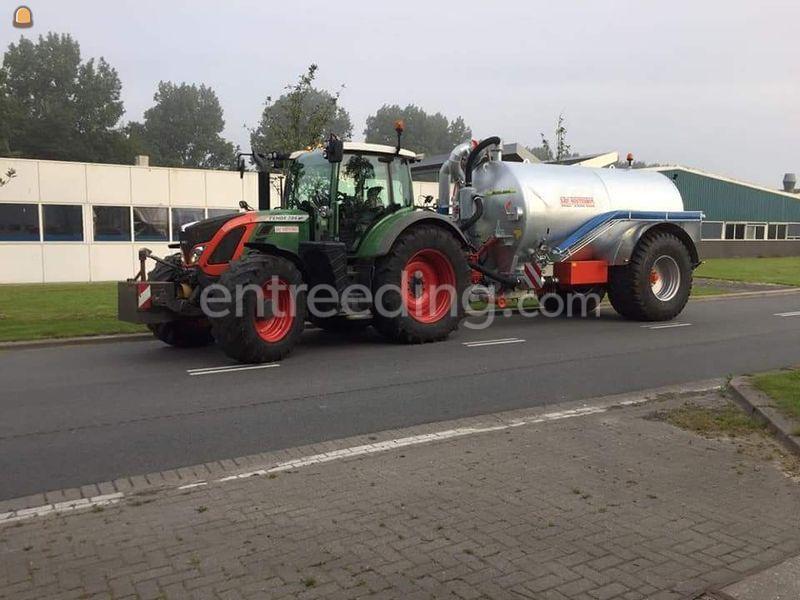Fendt +12 m3+overdruk