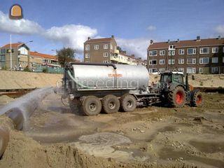 fendt 828(60km/h) + 27m3 ... Omgeving Schagen