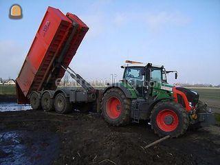 Fendt 828(60 km/h) + VGM ... Omgeving Schagen