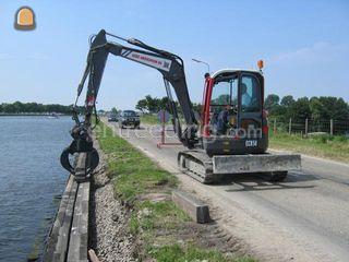 Volvo ECR 58 Omgeving Lisse