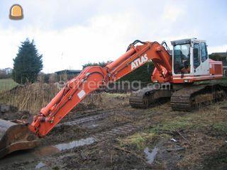 Atlas rupsgraafmachine Omgeving Goeree-Overflakkee