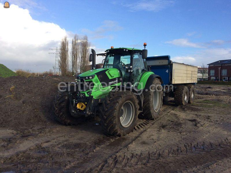 Trekker 185 pk + dumper 14 kuub