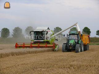 Claas Tucano 440 Omgeving Tholen